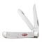Case Cutlery Knife, Sparxx White Synthetic Mini Trapper 60186 - alternate 1